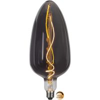 LED-lampa E27 C125 Industrial Vintage Amber Star Trading