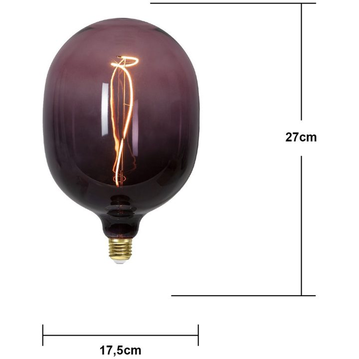 LED-lampa E27 C150 ColourMix Rosa Star Trading – bild 5