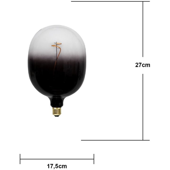 LED-lampa E27 C150 ColourMix Svart Star Trading – bild 6