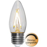 LED-lampa E27 C35 Clear