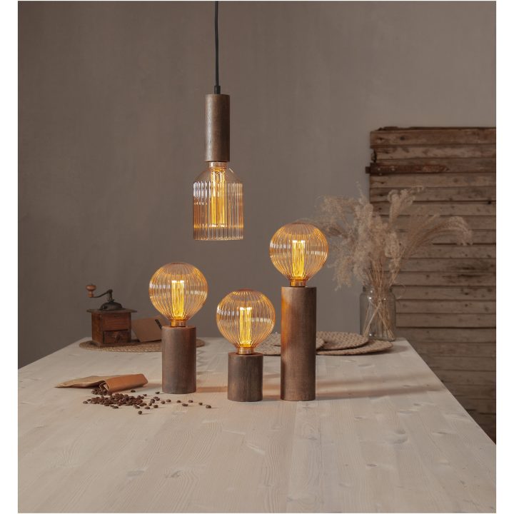 LED-lampa E27 Decoled New Generation Classic Amber Star Trading – bild 11
