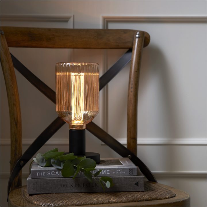 LED-lampa E27 Decoled New Generation Classic Amber Star Trading – bild 8