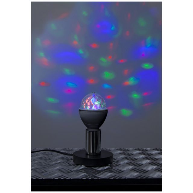 Star Trading LED-lampa E27 Disco Svart