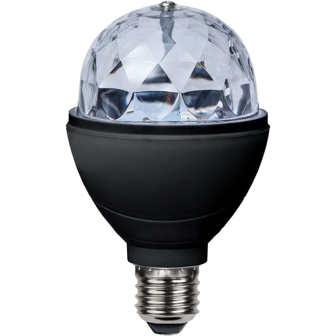 LED-lampa E27 Disco Svart Star Trading – bild 7