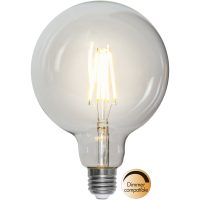 LED-lampa E27 G125 Clear Star Trading