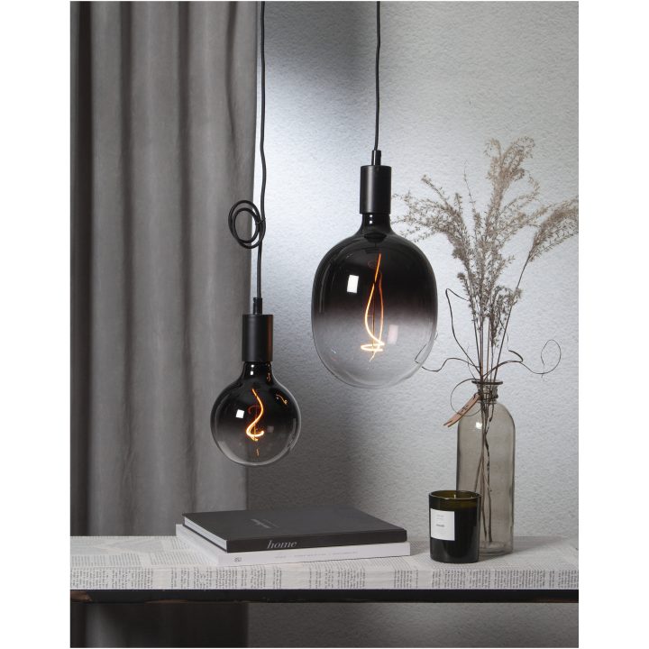 LED-lampa E27 G125 ColourMix Grön Star Trading – bild 5