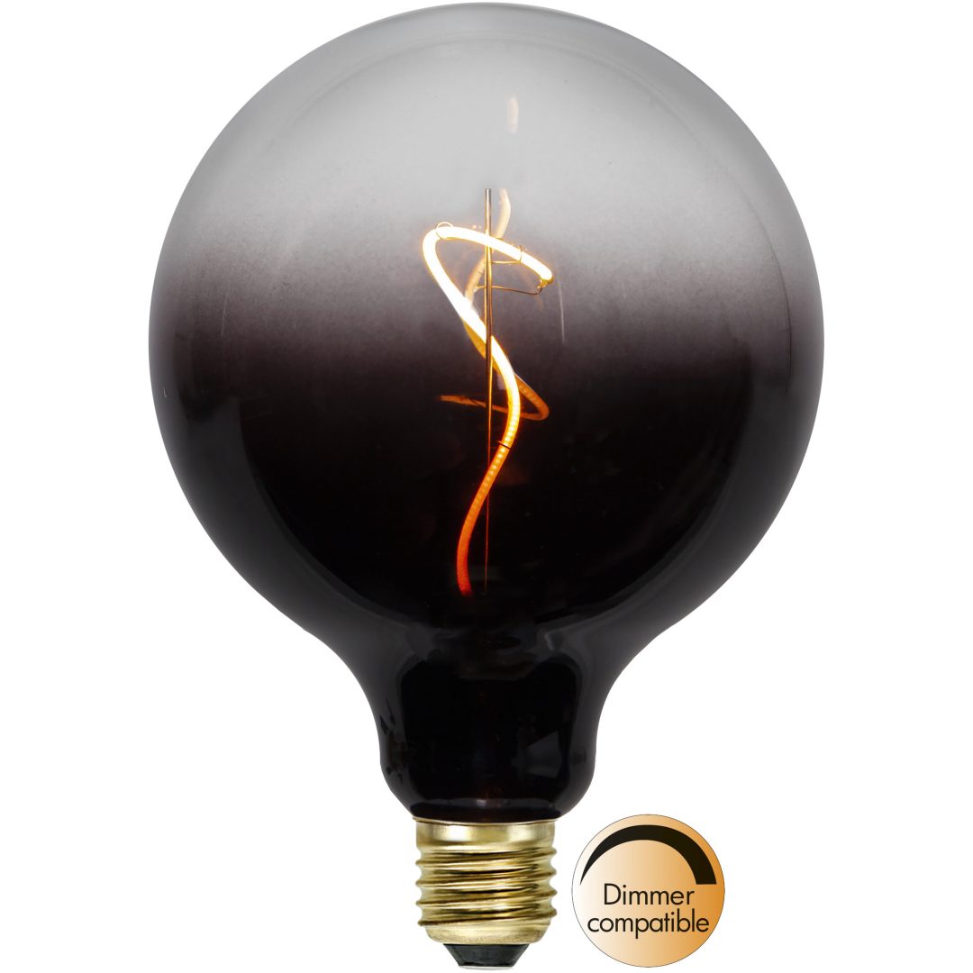 LED-lampa E27 G125 ColourMix Grön Star Trading