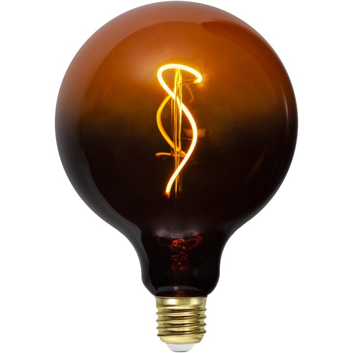 LED-lampa E27 G125 ColourMix Gul Star Trading – bild 9