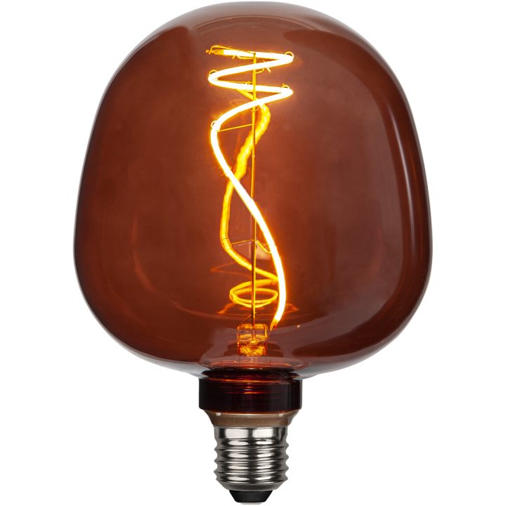 LED-lampa E27 G125 Decoled Brun Star Trading – bild 25