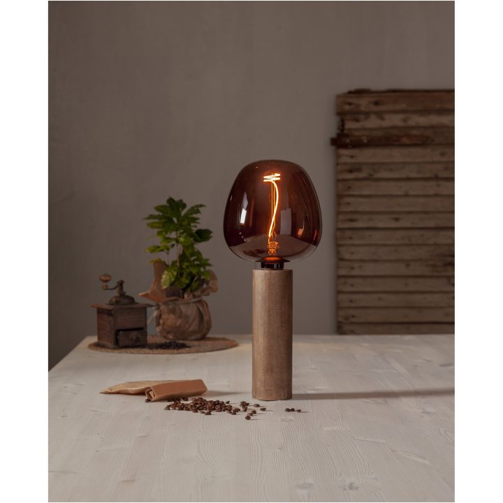 LED-lampa E27 G125 Decoled Brun Star Trading – bild 8