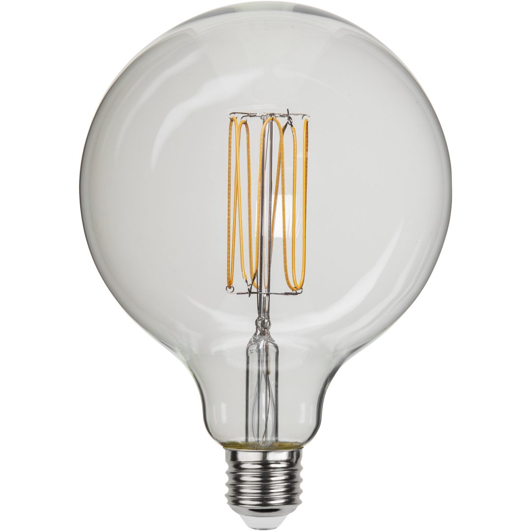 LED-lampa E27 G125 Decoled Grace Clear Star Trading – bild 5