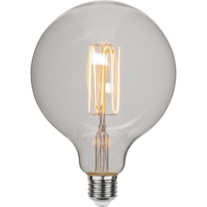 LED-lampa E27 G125 Decoled Grace Clear Star Trading – bild 3