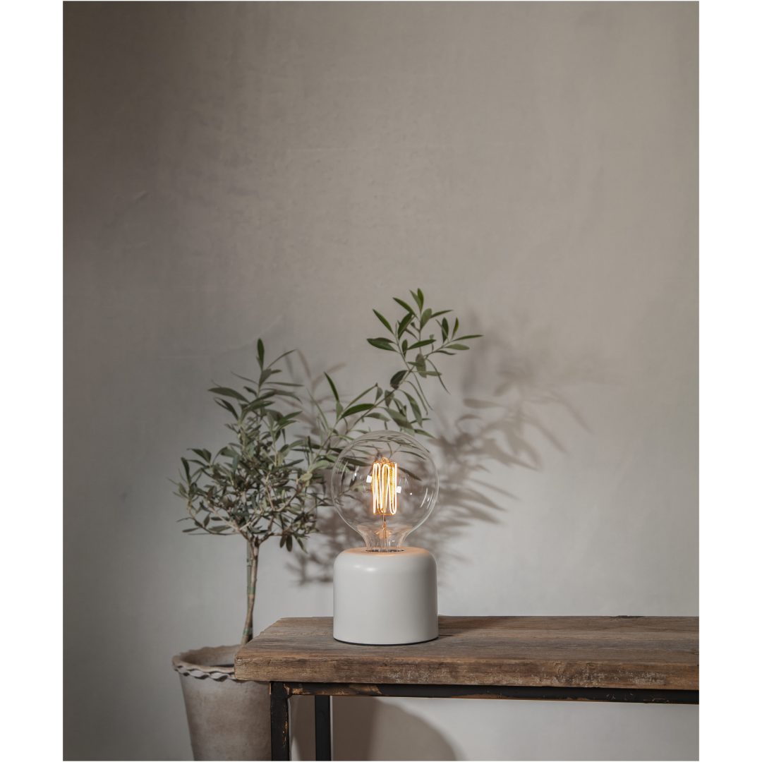LED-lampa E27 G125 Decoled Grace Clear Star Trading