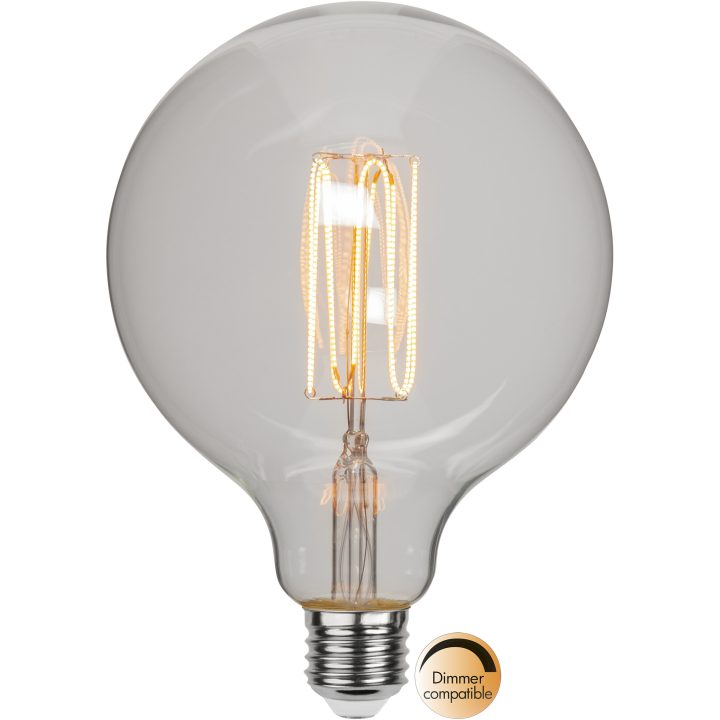 LED-lampa E27 G125 Decoled Grace Clear Star Trading – bild 6