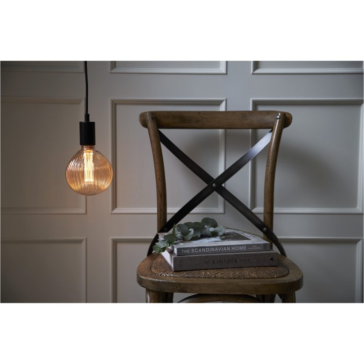LED-lampa E27 G125 Decoled New Generation Classic Amber Star Trading – bild 15