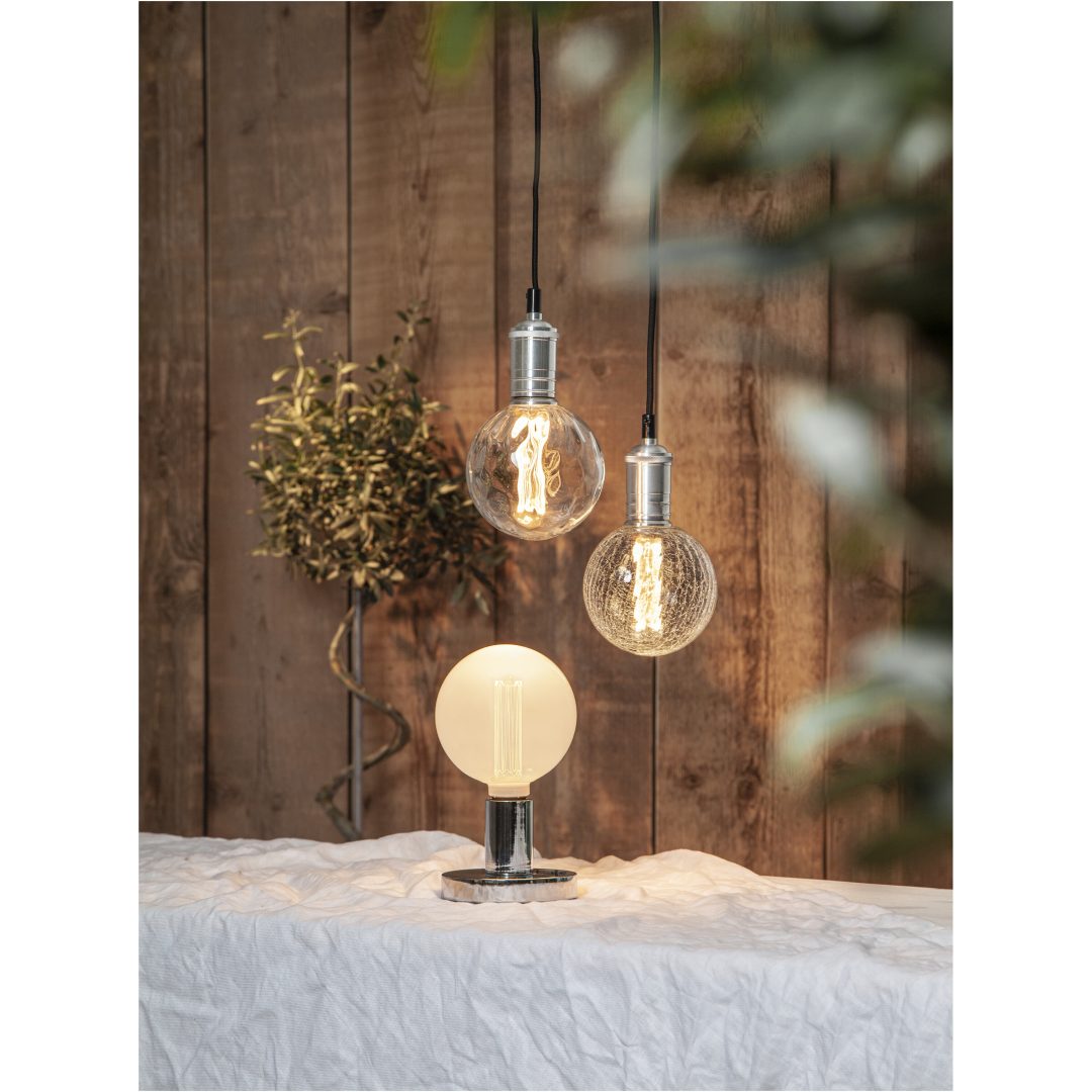 LED-lampa E27 G125 Decoled New Generation Classic Vit Star Trading – bild 15