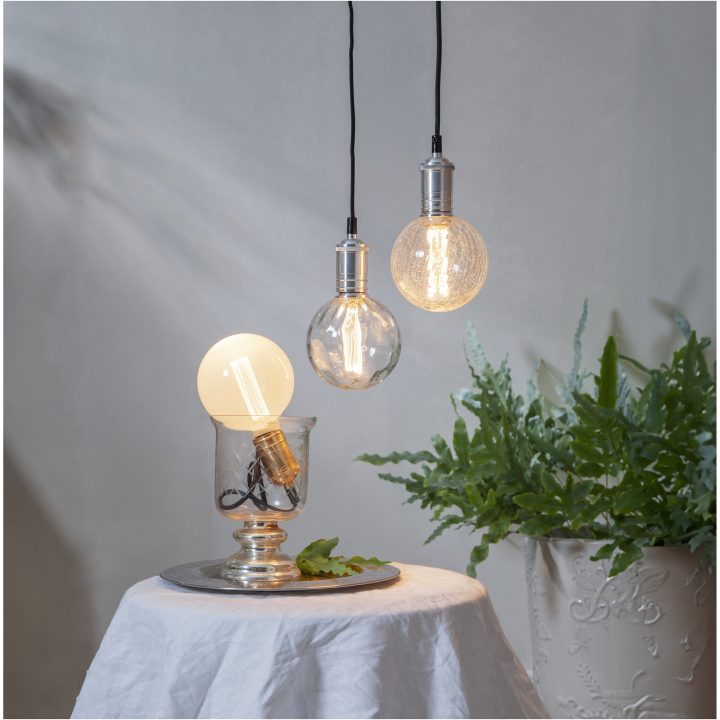 LED-lampa E27 G125 Decoled New Generation Classic Vit Star Trading – bild 6