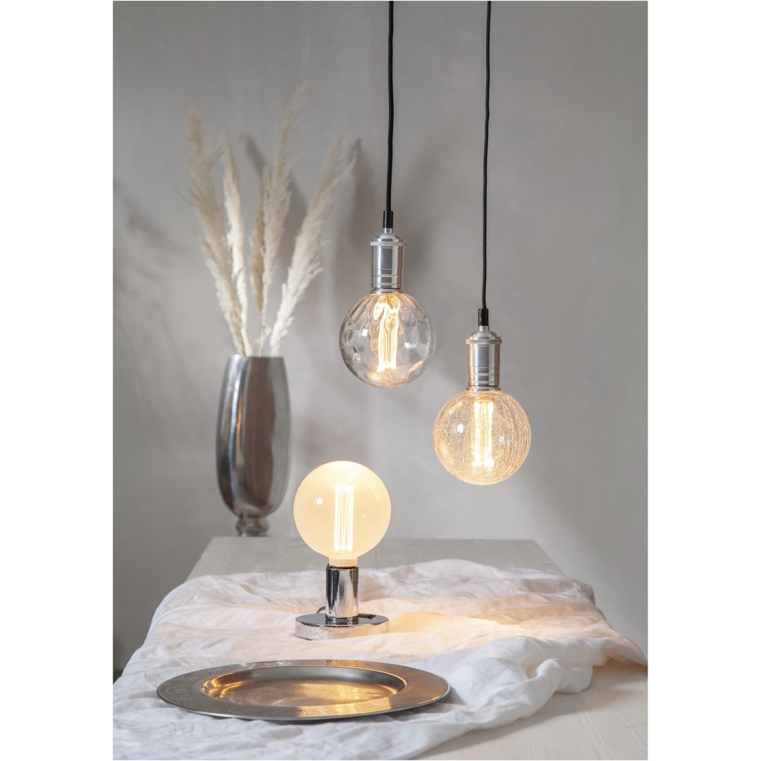 LED-lampa E27 G125 Decoled New Generation Classic Vit Star Trading – bild 5