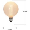 LED-lampa E27 G125 Decoled New Generation Classic Vit Star Trading – miniatyr 3