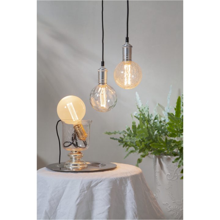 LED-lampa E27 G125 Decoled New Generation Classic Vit Star Trading – bild 3
