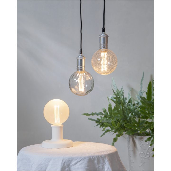 LED-lampa E27 G125 Decoled New Generation Classic Vit Star Trading – bild 2
