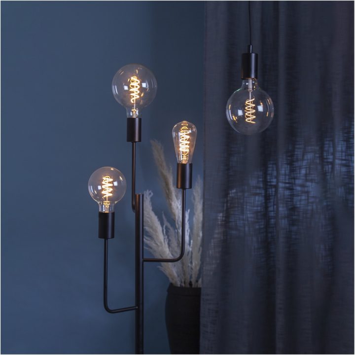 LED-lampa E27 G125 Decoled Spiral Clear 3-step memory Star Trading – bild 7