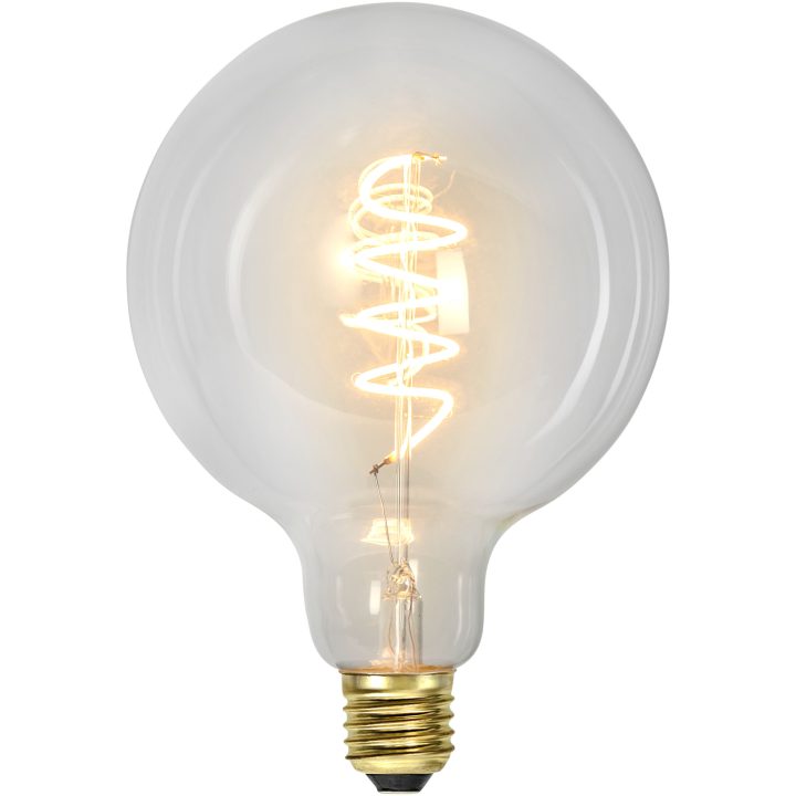 LED-lampa E27 G125 Decoled Spiral Clear 3-step memory Star Trading – bild 3