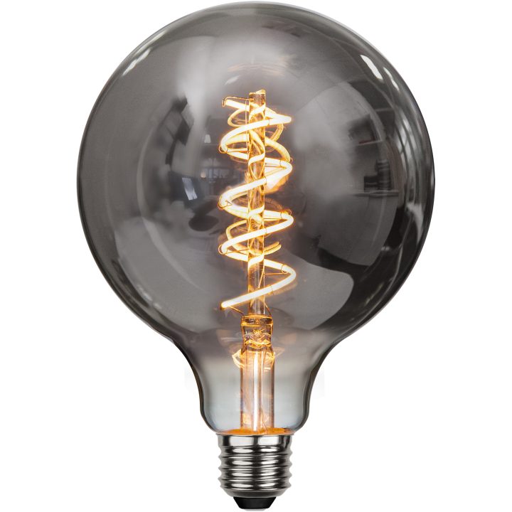 LED-lampa E27 G125 Decoled Spiral Smoke STAR TRADING – bild 4