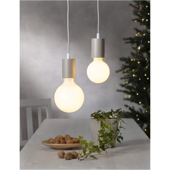 LED-lampa E27 G125 Opaque Filament RA90 3-step Opal Star Trading – bild 10
