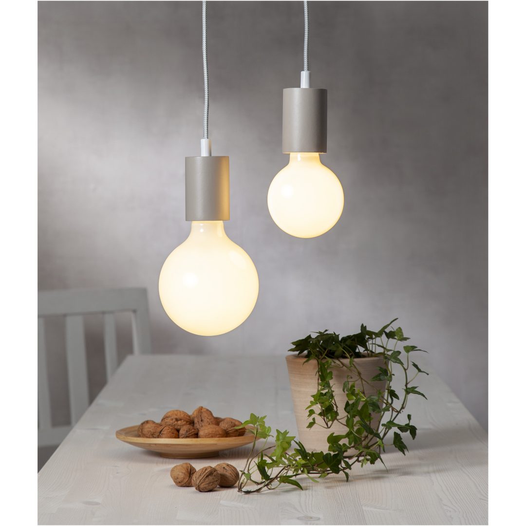 LED-lampa E27 G125 Opaque Filament RA90 3-step Opal Star Trading – bild 13