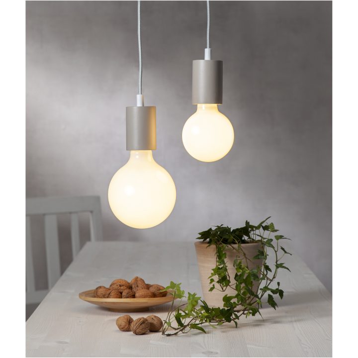 LED-lampa E27 G125 Opaque Filament RA90 3-step Opal Star Trading – bild 13