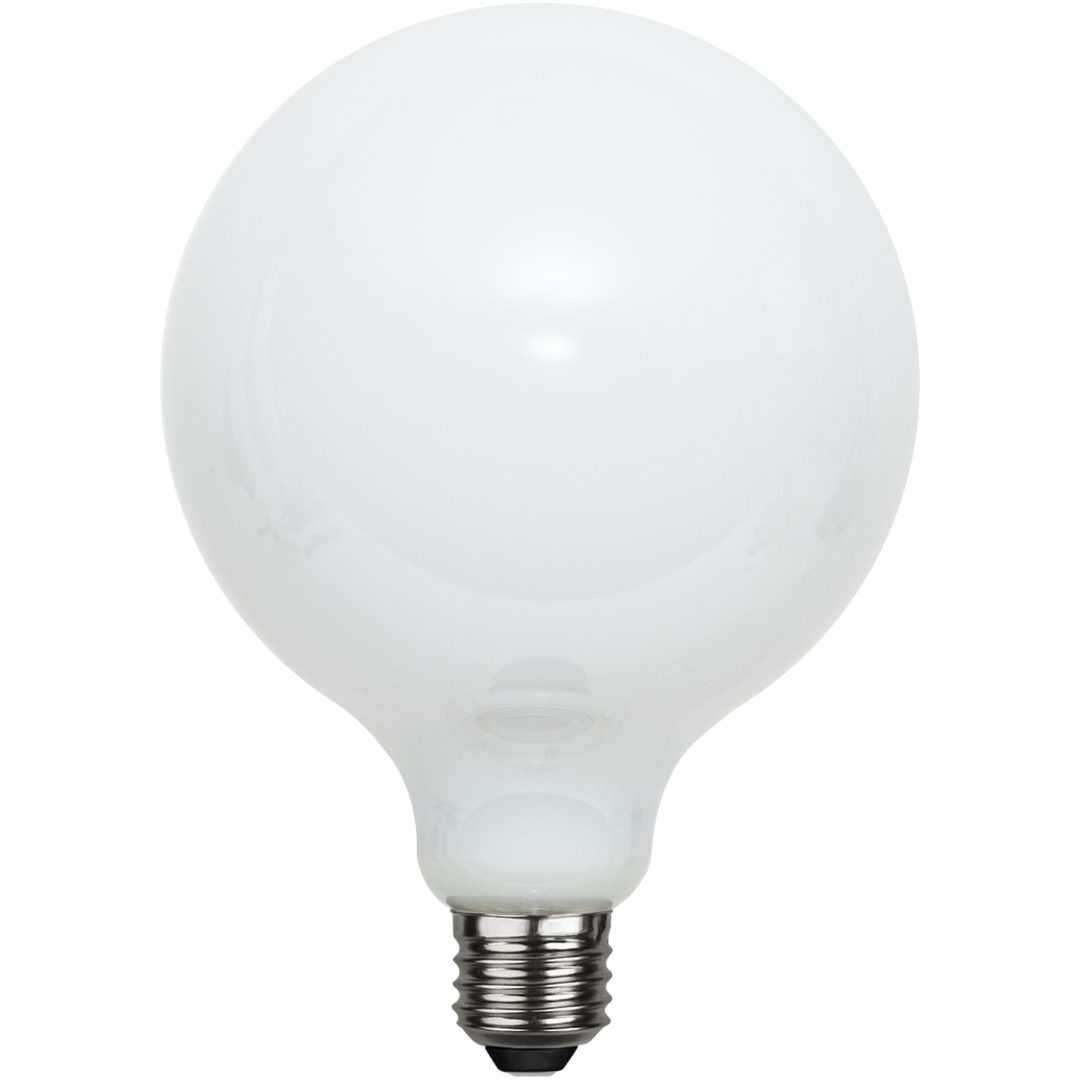 LED-lampa E27 G125 Opaque Filament RA90 3-step Opal Star Trading – bild 7