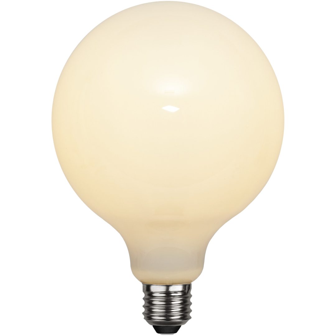 LED-lampa E27 G125 Opaque Filament RA90 3-step Opal Star Trading – bild 5