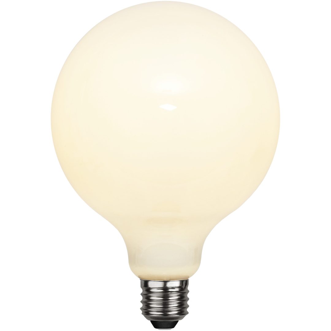 LED-lampa E27 G125 Opaque Filament RA90 3-step Opal Star Trading – bild 4
