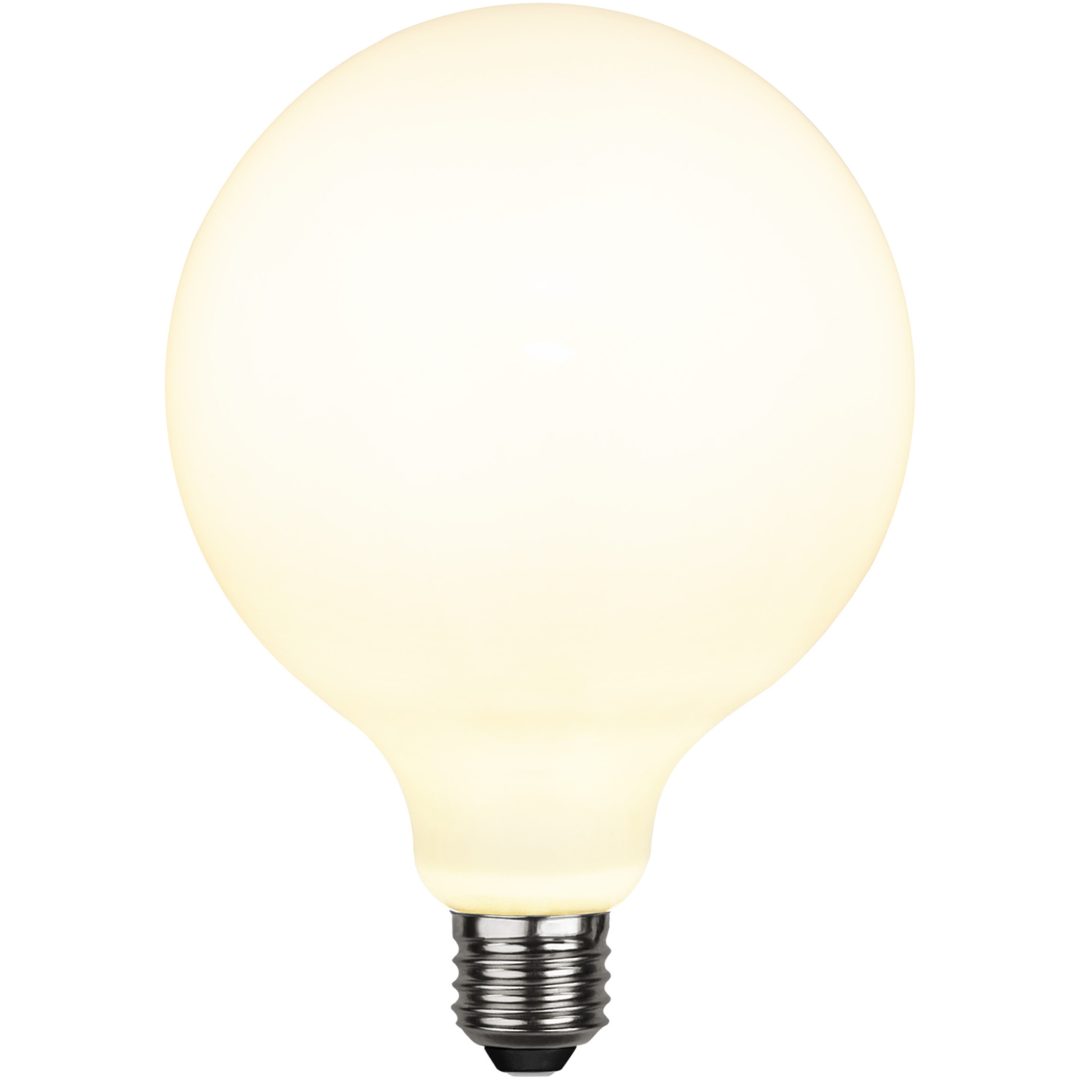 LED-lampa E27 G125 Opaque Filament RA90 3-step Opal Star Trading – bild 3