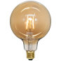 Star Trading LED-lampa E27 G125 Plain Amber