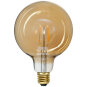 Star Trading LED-lampa E27 G125 Plain Amber