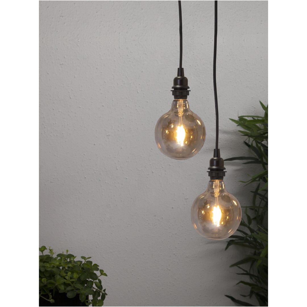 LED-lampa E27 G125 Plain Amber Star Trading – bild 21