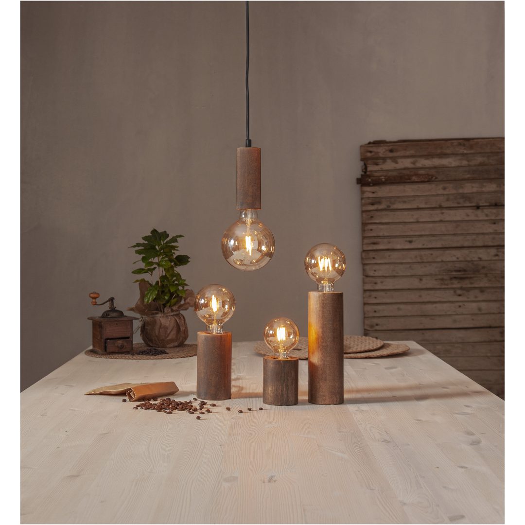 LED-lampa E27 G125 Plain Amber Star Trading – bild 11