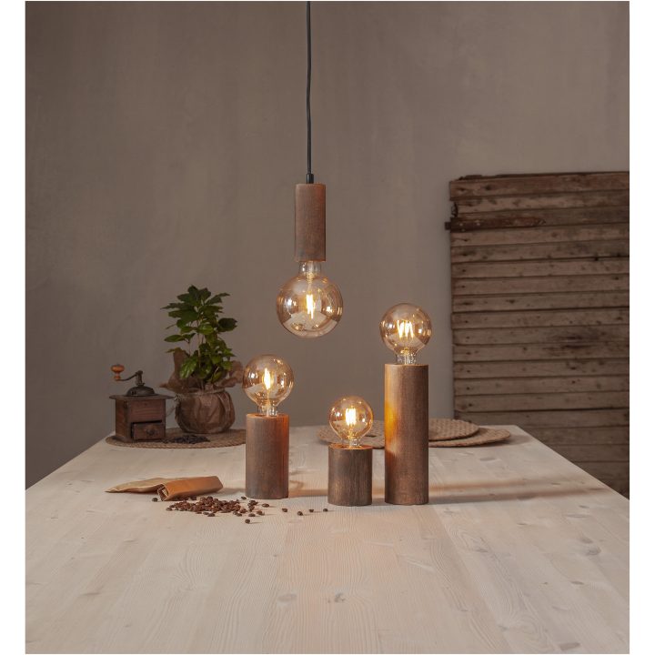 LED-lampa E27 G125 Plain Amber Star Trading – bild 11
