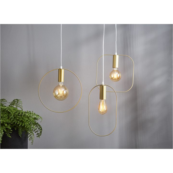 LED-lampa E27 G125 Plain Amber Star Trading – bild 2