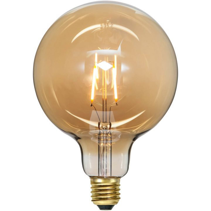 LED-lampa E27 G125 Plain Amber Star Trading – bild 27