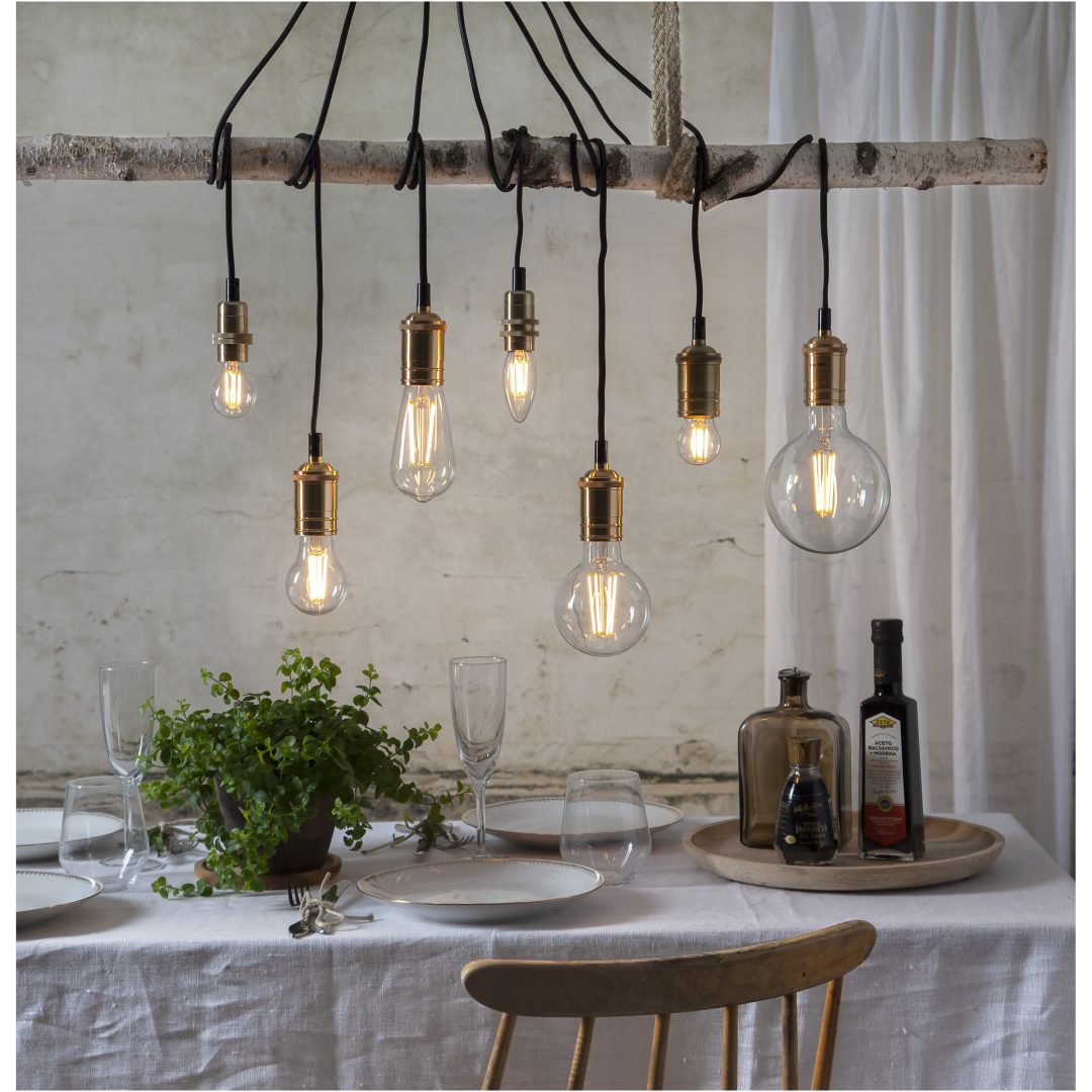 LED-lampa E27 G125 Soft Glow 3-step Star Trading – bild 7