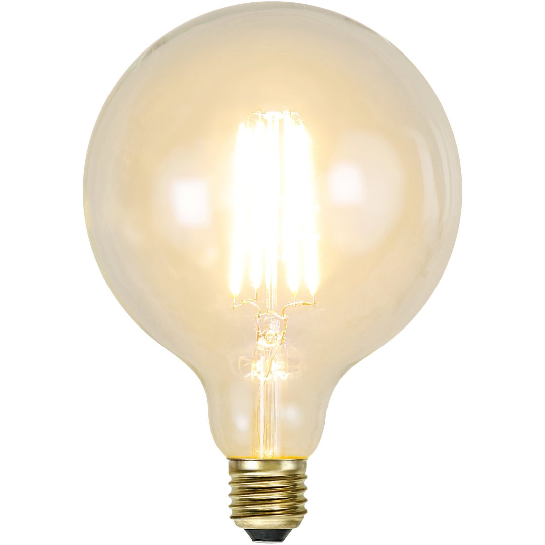 LED-lampa E27 G125 Soft Glow Star Trading – bild 7