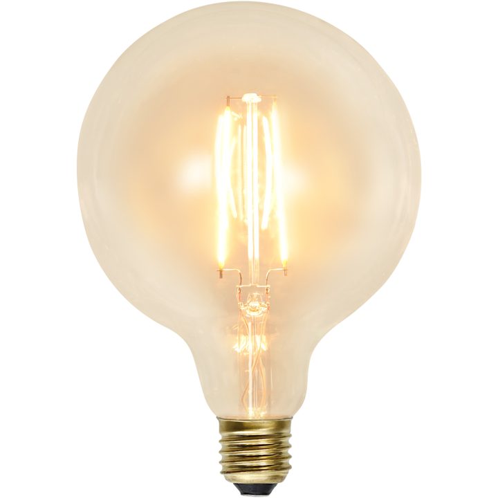 LED-lampa E27 G125 Soft Glow Transparent Star Trading – bild 16