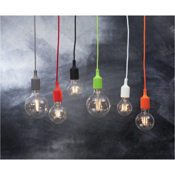 LED-lampa E27 G125 Soft Glow Transparent Star Trading – bild 5