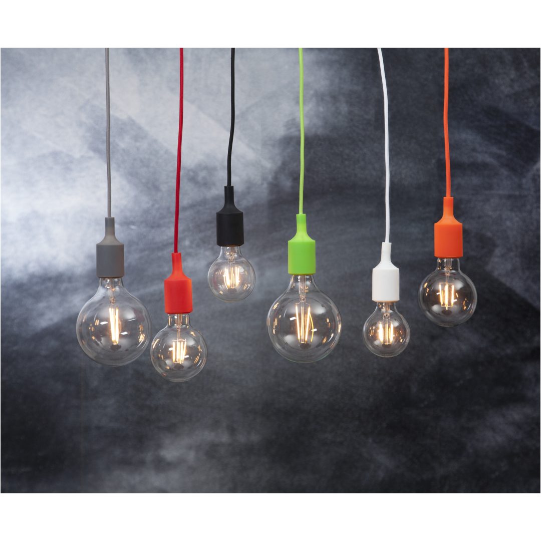LED-lampa E27 G125 Soft Glow Transparent Star Trading – bild 4