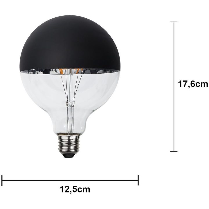 LED-lampa E27 G125 Top Coated Star Trading – bild 7