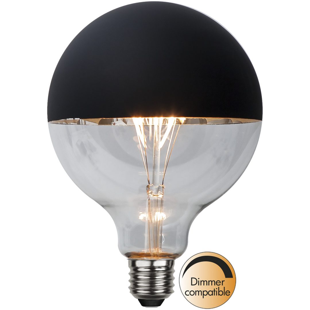 LED-lampa E27 G125 Top Coated Star Trading