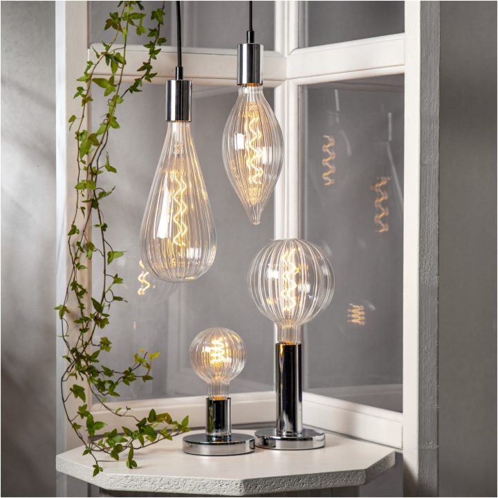 LED-lampa E27 G150 Decoled Line STAR TRADING – bild 3